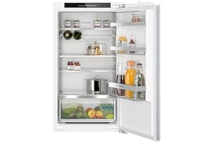 Siemens KI31RADD1 iQ500, Einbau-Kühlschrank, 102,5 x 56 cm Nische, 165 L, Made in Germany, sehr Leise, hyperFresh Box, längere Frische, LED-Beleuchtung, superCooling, autoAirflow, Flachscharnier