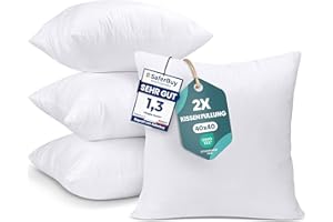 Utopia Bedding Set of 4 Cushion Fillers, Filler Pillows