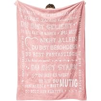 G-dake Geschenk-Decke Für Tante – 130x150 Cm, Weiches Polyester – Personalisierbar Für Geburtstag, Weihnachten & Muttertag