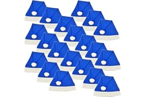 Ciffre Riesen Auswahl Weihnachtsmützen Nikolausmützen Rot Blau Schwarz Gelb Grün Nikolausmützen 6-12 - 24-48 er Set