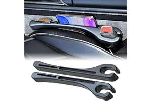 ZERUIDM 2 Stü Autositz-Spaltfüller, Sitzlückenfüller aus Kunstleder, Universal Sitzlückenfüller mit Aufbewahrungsorganisator, fürs Auto SUV, LKW füllt den Spalt zwischen Sitz und Konsole