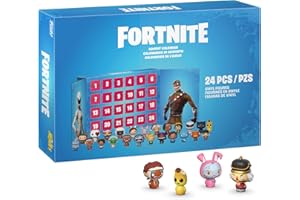 Funko Advent Calendar: Fortnite 24pc - Frostbite - (Pint Sized Heroes) - Calendrier de L'avent - 24 Jours de Surprise - Mini-figurine en Vinyle à Collectionners - Boîte Mystère - Idée de Cadeau