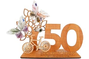 EUES Gästebuch Geburtstag Holzschild, Holz-Schild Fahrrad Baum des Lebens Gästebuch, Geburtstag Mann&frau, Geburtstag Jubiläum, Deko Zahlen 50 Jahre, Für Geburtstagsdeko, Gästebuch Hochzeit (50)