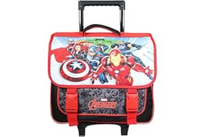Bagtrotter Cartable à roulettes 38 cm Marvel Avengers Multicolore