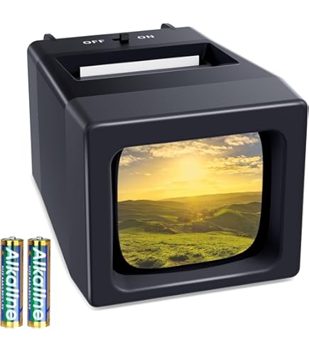 Rybozen 35mm Slide Viewer 3X Magnification 35mm Slides & Positive Film Negatives - View #2