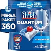 Finish Quantum 360 Kaps&uuml;l Bulaşık Makinesi Deterjanı Tableti (6 x 60 Kaps&uuml;l)