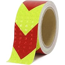 Ruban Réfléchissant AKOLAFE Blanc 25m X 5cm - Adhésif étanche Pour Véhicules, Vélos, Sécurité