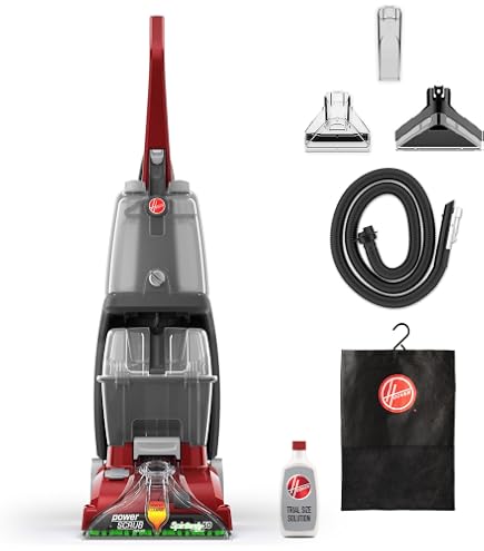 Nettoyeur Tapis Automatique Hoover SmartWash+ - Lavage Et Séchage Auto, Turquoise