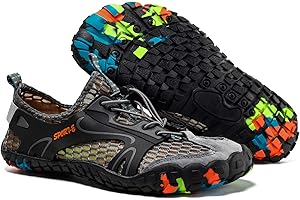 Kauson Sandalias Deportivas Trekking Hombres Verano Antideslizante Pescador Playa Zapatos Casuales Transpirable Zapatilla de Senderismo Deportes Montaña y Asfalto Zapatos para Correr Malla