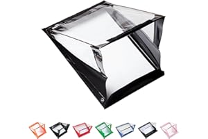 Waterproof Clipboard A4 Portrait by Paperdry, Black, Superior PVC Plastic with Cold Protection, Outdoor Covered Clip Board with Storage, A4 Waterproof Document Holder