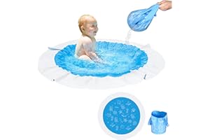 BEEJIRM Beach Puddle, Beach Pool, Beach Puddle Pool Toddler, Paddling Pool, Paddling Pool for Kids