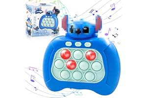OPEIXSAYKOC Pop-It Elettronico,Giocattoli Sensoriali per Bambini e Adulti,Light Up Pattern Popping Games,Push Pop Bubble Sensory Fidget Toy,Controller elettronico Whack Mole Fidget