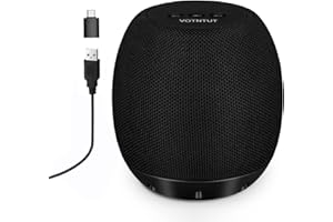 ZETIY Mini Altoparlante per PC, Casse PC USB Stereo Sound, Design Antiscivolo, Portatile Speakers Soundbar per Desktop Notebook Laptop Cellulare