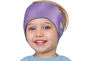 HeySplash Banda para Cabeza de Natación de Neopreno para Niños, Diadema de Oídos Ajustable y Antideslizante para Surf Buceo Boga y Rafting