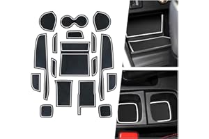 BIBIBO Gumowe maty antypoślizgowe, kompatybilne z Suzuki Vitara Hybrid LY SUV 2016-2024, gumowe maty samochodowe, maty antypoślizgowe, pudełko do przechowywania, antypoślizgowe maty