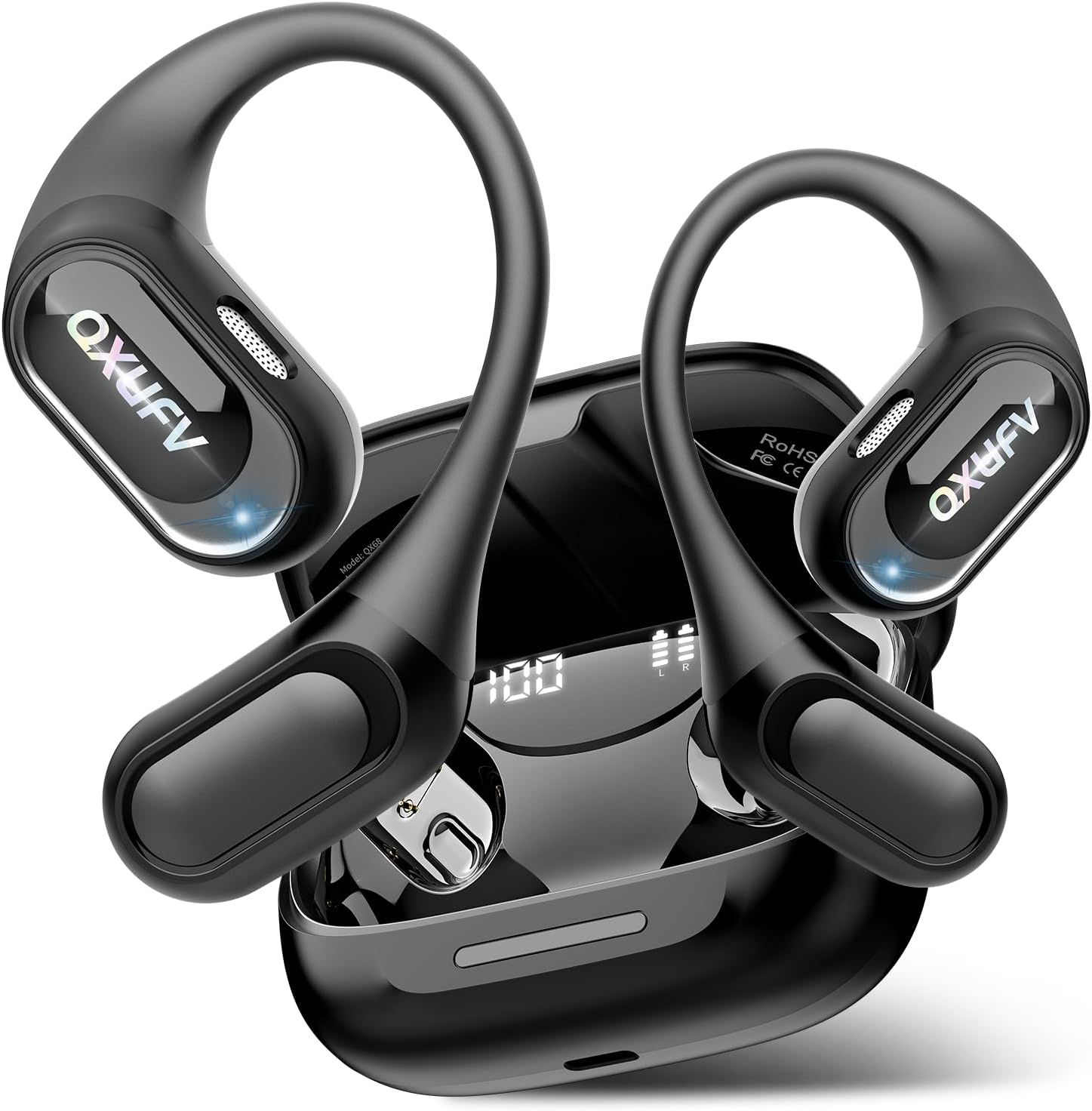 KI Übersetzer Kopfhörer Echtzeit 2026, 4-in-1 Echtzeit Sprachübersetzer | 164 Sprachen & 7 Modi Bluetooth 5.4, Ohne Abonnement, 50 Std. Übersetzungs Ohrhörer mit APP für Geschäft, Reisen und Lernen