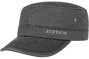 Stetson Czapka Army DattoMężczyźni - oilskin miejska konfederacji Z daszkiem, daszkiem wiosna-lato jesień-zima Wiosna Lato Jesień Zima