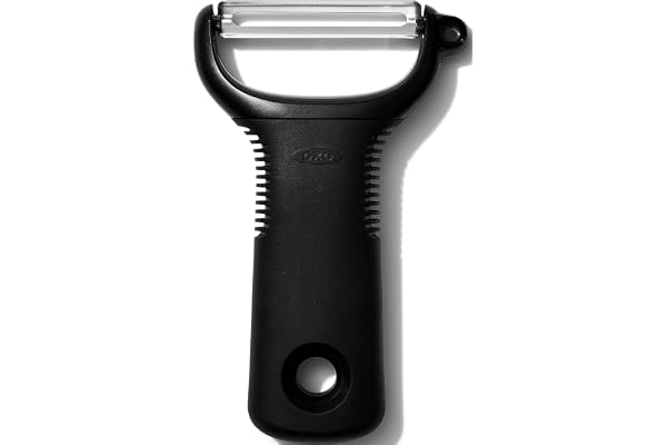 OXO Good Grips Y-skalare | Vasst blad i rostfritt stål, bekvämt halkfritt handtag, tål diskmaskin