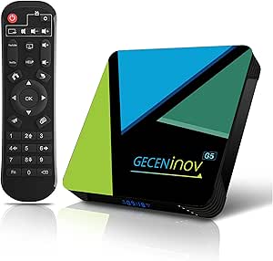 Smart TV Box Bluetooth TV Box Android 10.0 TV Box 4GB RAM / 64GB ROM 3D 4K @ 30fps High Resolution RK3318 Quad Core Cortex A53 CPU Support 2.4GHz WiFi H.265 by Gecen