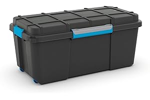 KETER CEP 8432 Scuba pudełko do przechowywania, kolor czarny