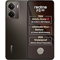 realme P3 5G with 6.67″ FHD+ 120Hz AMOLED Display (8 GB RAM