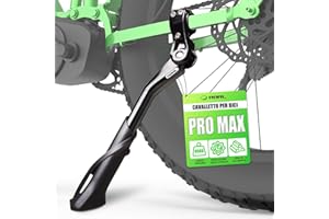 RBRL Cavalletto Bici 24-29 Pollici, Antiscivolo Stabile, Cavalletto per Bici Regolabile in Altezza, Cavalletto Bicicletta in Lega di Alluminio Mountain Bike/Bici da Strada/Bici Elettrica