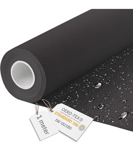 StoffBook Cordura-Stoff Dunkelpink Meliert – Extrem Robust, Wasserdicht, Für Taschen & Outdoor