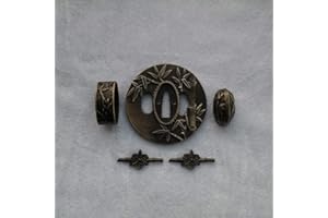 Boyu Japanese Samurai Sword KOSHIRAE – TSUBA FUCHI KASHIRA MENUKI HJ19-HJ48