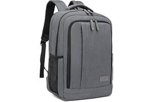 Kono Laptop Backpack for Men Computer Bag for 15.6 Inch Notebook School Bags Casual Daypack Rucksack for Women Men Travel Business Work College