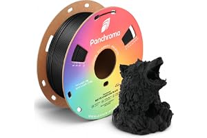 Polymaker Panchroma matt PLA-filament, matt kolsvart 1,75 mm 1 kg 3D-utskriftsfilament, tidigare Polyterra matt 3D-skrivare P