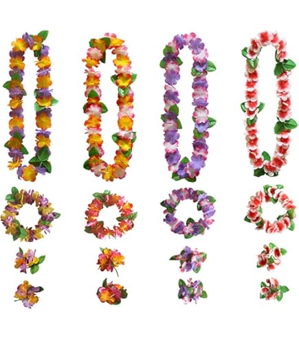 Ghirlanda Hawaiana Multicolore Da 274 Cm - Foto 8