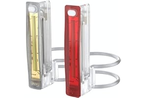Knog Plus Clip-On Bike Light: LED, Waterproof, Universal Mount Bicycle/Running Light