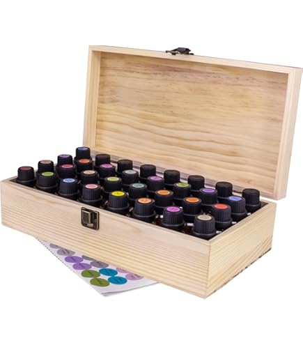 Falling in Art Houten pastelkleurige opbergdoos, opbergdoos voor kunstenaarsbenodigdheden met 4 verwijderbare laden, draagbare organizerbox voor potloden, markers, borstels en schildergereedschap