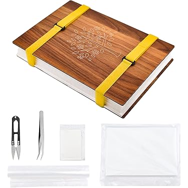Tizee Mini-Blumenpresse – Metall, Mit Saugfähigem Papier, Kompakt Für Unterwegs, DIY & Geschenk