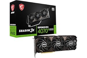 MSI GeForce RTX 4070 Ti SUPER 16G SHADOW 3X OC
