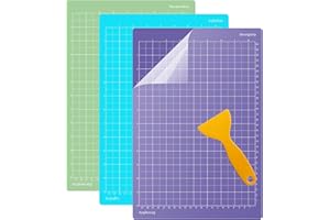 GIOVARA Schneidematte für Cricut 3 Pack Schneidematten 8.5 * 21.6 cm x 30.5 cm Cricuting Matten, Cricut Schneidematten für Silhouette Cameo für Cricuting Joy Xtra Schneidemaschines Variety Grip Mat