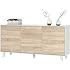 Mobile Ingresso in Legno Vintage Provenzale E Shabby Chic Bianco opaco
