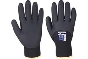 Portwest Guante Invierno Artic, Tamaño: L, Color: Negro, A146BKRL