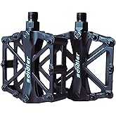 ProHomer Fahrradpedale, Fahrrad Pedalen 9/16 Zoll Achse CNC Aluminium Alu mit Abgedichtete Lager rutschfest, Rennrad, für all