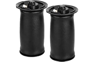 MERAUTOP SJ 2stk Luftfedern Hinten Links + Rechts Ersatz für 2003-2010 5er E60 E61 520d 520i 523i 525d 525i 525xd 525xi 530d 530i 540i 550i M5 Autozubehör Teil# 37126765602 37126765603