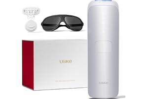Ulike Air 3 Depiladora Laser para Mujeres y Hombres – Laser Depilación con Refrigeración Ice Cooling, Casi Indoloro y Resultados Duraderos, Ideal para Cuerpo y Rostro, Blanco
