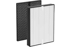 ISINLIVE FY2420/30 Ersatzfilter kompatibel mit Philips Luftreiniger AC2882, AC2885, AC2887, A2889, AC2892, AC3829, Serie 2000 und 3000, inklusive 1 HEPA-Filter und 1 Aktivkohlefilter