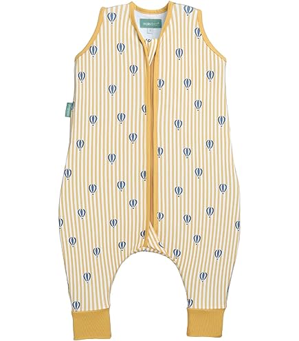 Sacco Nanna Estivo Neonato 0.5 Tog - Con Zip E Gambe, Paradiso Animali, L/90cm - Foto 3