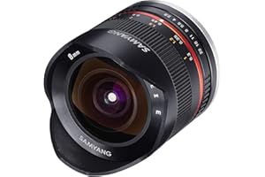 Samyang F2.8 Fisheye II UMC Fuji X Objectif 8 mm Noir