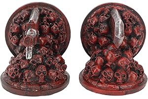 SUNGOOYUE Serre-Livres Décoratifs, Style Vintage en Résine Furious Dragon Slayer Sword Serre-Livres Décoratifs pour Décoration de Bureau Accessoire Décoratif