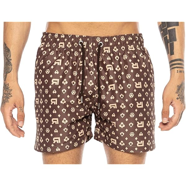 Slip De Bain Sport Athena Homme - Imprimé, Doublure PES, Cordon Réglable