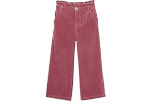 VERTBAUDET Pantalon Large en Velours côtelé Style Paperbag Fille Poetic Farmer