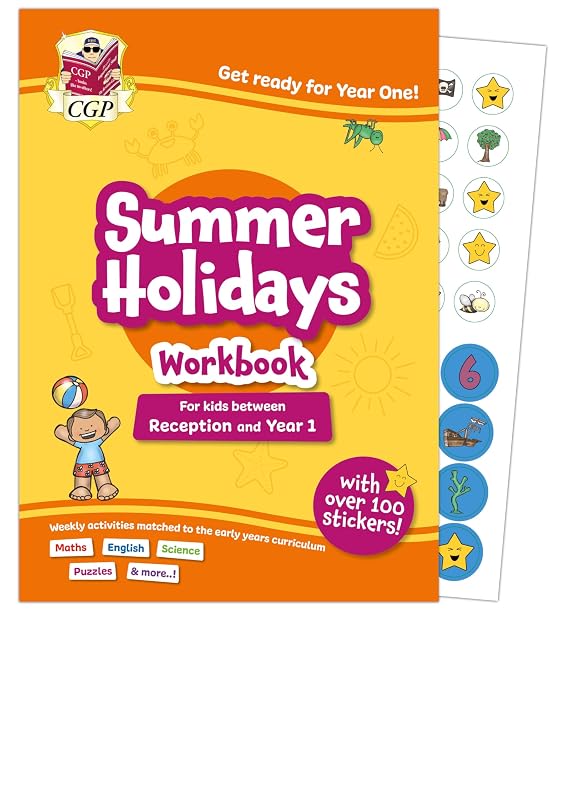 Cgp Summer Holidays Activity Workbook Fo cover