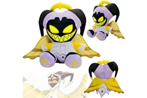 YISKY Hazbin Hotel Adam Figura, 10" Hazbin Hotel Juguete de Peluche, Hazbin Hotel Plush Figure Doll, Hazbin Hotel Adam Plushie, Muñeco de Peluche Hazbin Hotel, Hazbin Hotel Stuffed Toy para Niños y Niñas