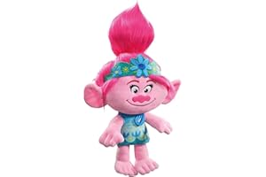 Schmidt Spiele 42722 Trolls, Poppy, pluszowa figurka, 39 cm, kolorowa
